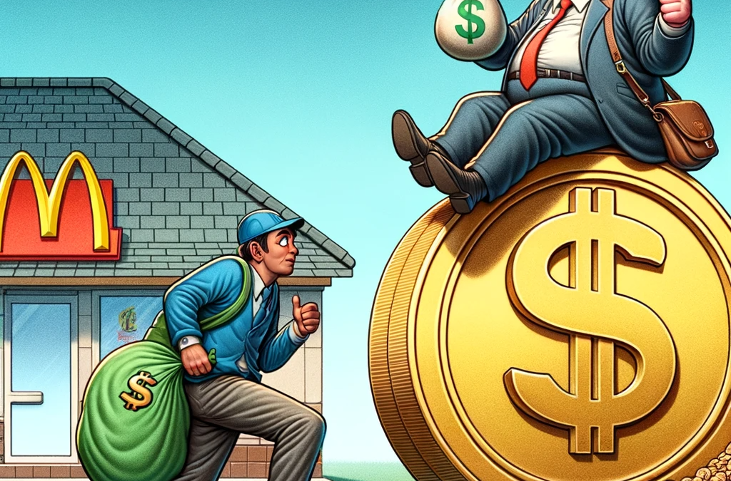 Desigualdad Extrema: Un Trabajador de McDonald’s Necesita 1,200 Años para Igualar el Salario del CEO
